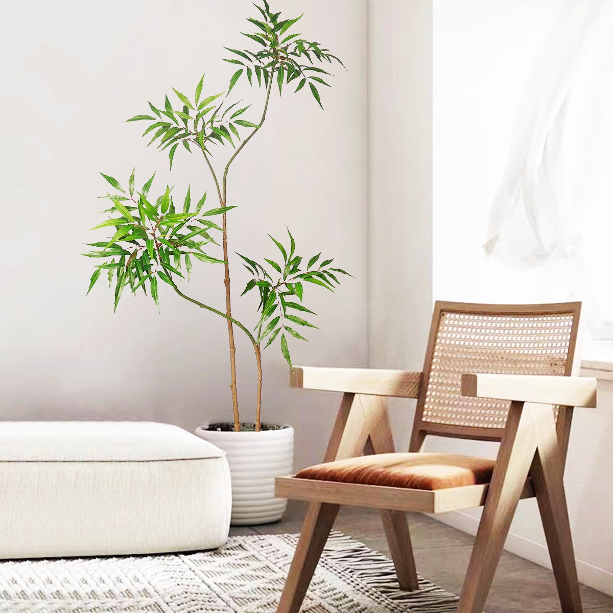 130-160CM Artificial Banyan Tr - огляд і ціна Ficus Lyrata Tree