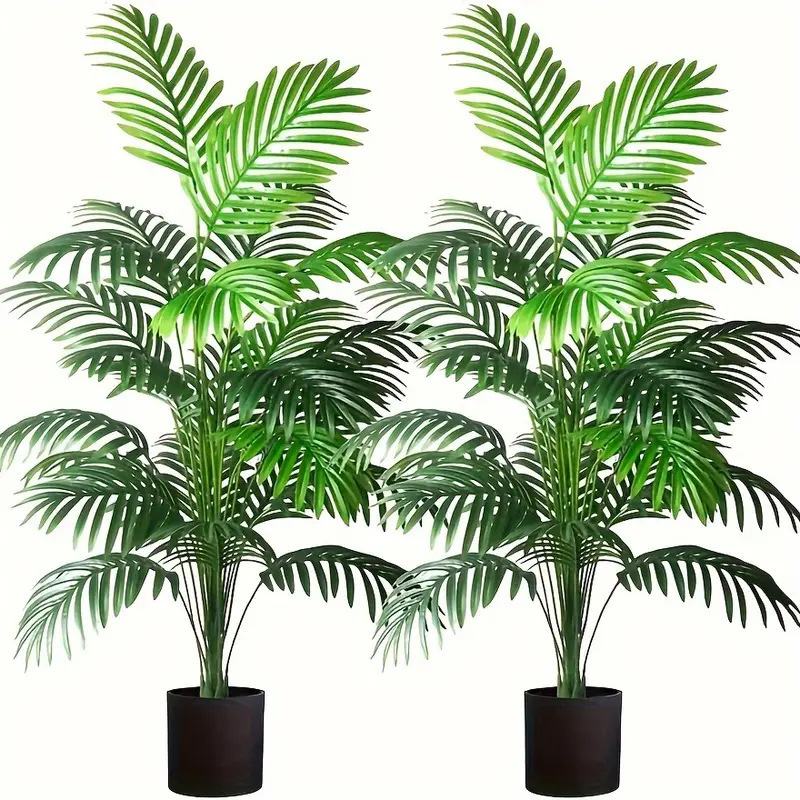 24 Leaves Areca Palm Artificia - огляд і ціна Ficus Lyrata Tree